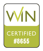 WIN Logo Zertifizierung der Webseite www.buerkle-troisdorf.de